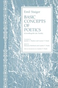 Cover: Basic Concepts of Poetics - Pennsylvania State University Press