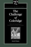 Cover: The Challenge of Coleridge - Pennsylvania State University Press