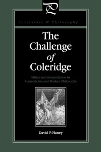 Enlarge image Cover: The Challenge of Coleridge - Pennsylvania State University Press