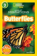 Cover: National Geographic Kids Readers: Great Migrations Butterflies - National Geographic Kids