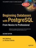 Cover: Beginning Databases with PostgreSQL - APress