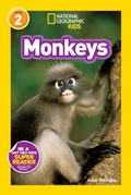 Cover: National Geographic Kids Readers: Monkeys - National Geographic Kids