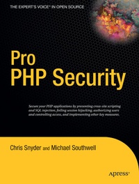 Enlarge image Cover: Pro PHP Security - APress