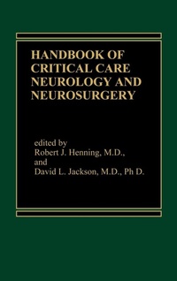 Abbildung von: Handbook of Acute Critical Care Neurology - Praeger Publishers Inc