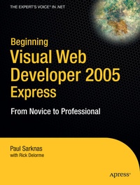 Enlarge image Cover: Beginning Visual Web Developer 2005 Express - APress