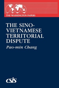 Abbildung von: Sino-Vietnamese Territorial Dispute - Praeger Publishers Inc