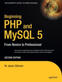 Enlarge image Cover: Beginning PHP and MySQL 5 - APress