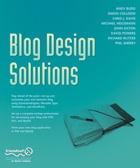 Enlarge image Cover: Blog Design Solutions - APress