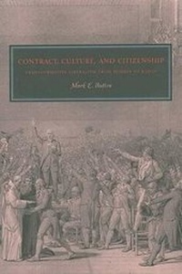 Enlarge image Cover: Contract, Culture, and Citizenship - Pennsylvania State University Press