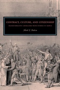 Cover: Contract, Culture, and Citizenship - Pennsylvania State University Press