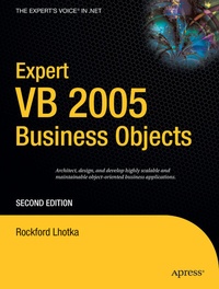 Abbildung von: Expert VB 2005 Business Objects - Apress