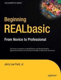 Abbildung von: Beginning REALbasic - Apress
