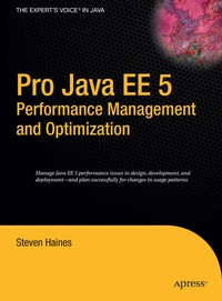 Enlarge image Cover: Pro Java EE 5 Performance Management and Optimization - APress