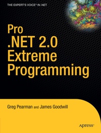Enlarge image Cover: Pro .NET 2.0 Extreme Programming - APress