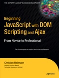 Cover: Beginning JavaScript with DOM Scripting and Ajax - APress