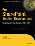 Cover: Pro SharePoint Solution Development - APress