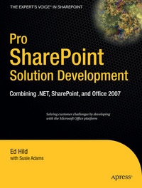 Enlarge image Cover: Pro SharePoint Solution Development - APress