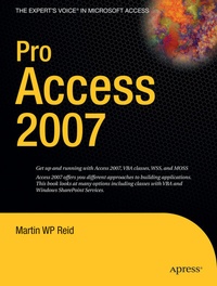 Abbildung von: Pro Access 2007 - Apress