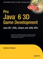 Cover: Pro Java 6 3D Game Development - APress