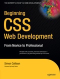 Cover: Beginning CSS Web Development - APress