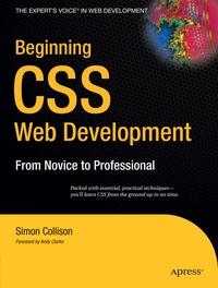 Enlarge image Cover: Beginning CSS Web Development - APress