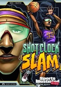 Cover: Sports Illustrated Kids Graphic Novels Shot Clock Slam - Stone Arch Books