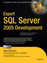 Enlarge image Cover: Expert SQL Server 2005 Development - APress