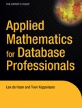 Cover: Applied Mathematics for Database Professionals - APress