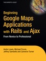 Cover: Beginning Google Maps Applications with Rails and Ajax - APress