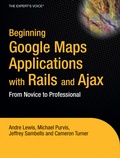 Cover: Beginning Google Maps Applications with Rails and Ajax - APress