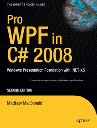 Abbildung von: Pro WPF in C# 2008 - Apress