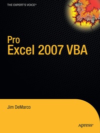Abbildung von: Pro Excel 2007 VBA - Apress