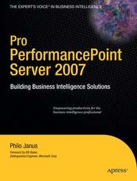 Enlarge image Cover: Pro PerformancePoint Server 2007 - APress