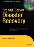 Cover: Pro SQL Server Disaster Recovery - APress