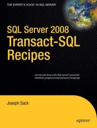 Abbildung von: SQL Server 2008 Transact-SQL Recipes - Apress