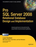 Cover: Pro SQL Server 2008 Relational Database Design and Implementation - APress