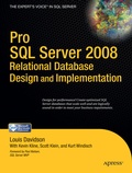 Cover: Pro SQL Server 2008 Relational Database Design and Implementation - APress