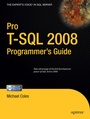 Cover: Pro T-SQL 2008 Programmer's Guide - APress