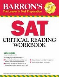 Enlarge image Cover: SAT Critical Reading Workbook - Barron's Educational Series Inc.,U.S.