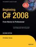Cover: Beginning C# 2008 - APress