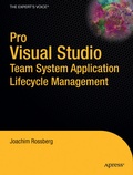 Cover: Pro Visual Studio Team System Application Lifecycle Management - APress
