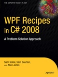 Cover: WPF Recipes in C# 2008 - APress