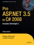 Cover: Pro ASP.NET 3.5 in C# 2008 - APress