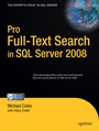 Cover: Pro Full-Text Search in SQL Server 2008 - APress