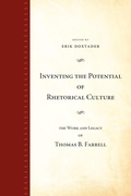 Cover: Inventing the Potential of Rhetorical Culture - Pennsylvania State University Press