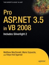 Enlarge image Cover: Pro ASP.NET 3.5 in VB 2008 - Apress