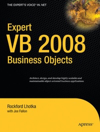 Abbildung von: Expert VB 2008 Business Objects - Apress