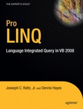 Cover: Pro LINQ in VB8 - APress