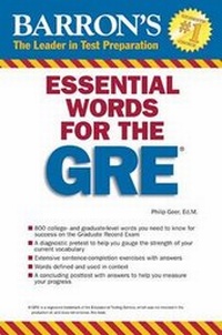 Enlarge image Cover: Essential Words for the GRE - Barron's Educational Series Inc.,U.S.