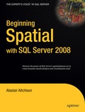 Cover: Beginning Spatial with SQL Server 2008 - APress